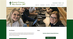 Desktop Screenshot of kearneycatholic.org